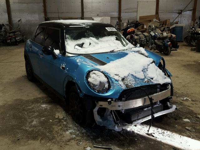 WMWXS5C51FT830018 - 2015 MINI COOPER BLUE photo 1