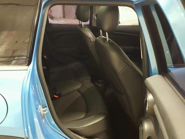 WMWXS5C51FT830018 - 2015 MINI COOPER BLUE photo 6