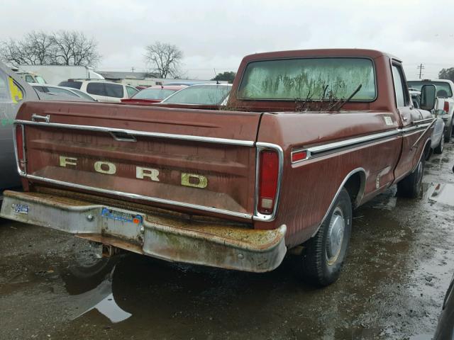 F15JREJ7821 - 1979 FORD PICKUP BROWN photo 4