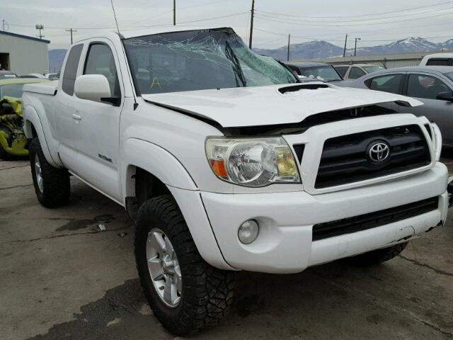 5TEUU42N37Z342462 - 2007 TOYOTA TACOMA ACC WHITE photo 1