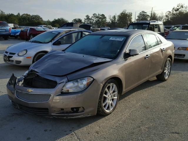 1G1ZG5E76CF115489 - 2012 CHEVROLET MALIBU LTZ 米色 照片 2
