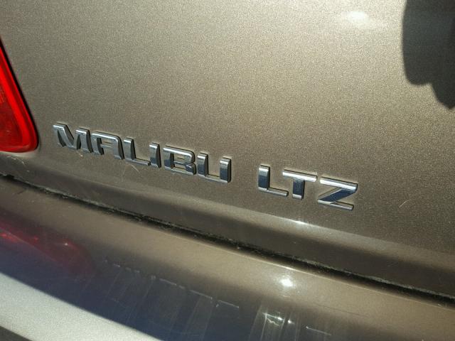 1G1ZG5E76CF115489 - 2012 CHEVROLET MALIBU LTZ 米色 照片 9