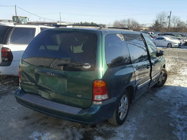 2FMZA524X3BB79003 - 2003 FORD WINDSTAR S GREEN photo 4