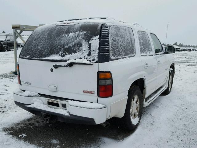 1GKEK63UX5J188517 - 2005 GMC YUKON DENA WHITE photo 4