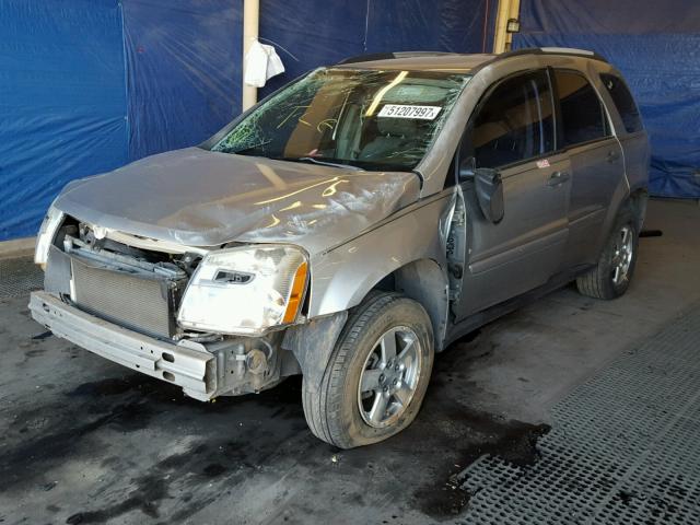 2CNDL23F386055772 - 2008 CHEVROLET EQUINOX LS SILVER photo 2