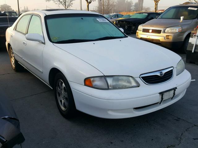 1YVGF22C1W5687785 - 1998 MAZDA 626 DX WHITE photo 1