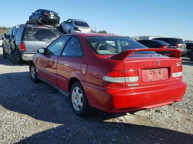 1HGEJ8241XL032662 - 1999 HONDA CIVIC EX RED photo 3