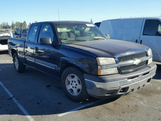 1GCEC19V55Z322279 - 2005 CHEVROLET SILVERADO BLUE photo 1