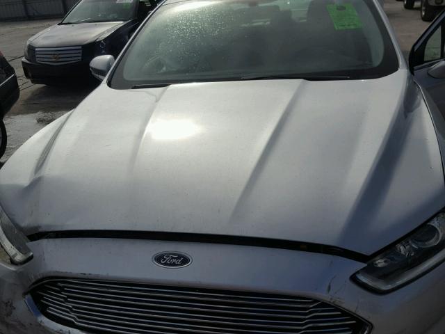 3FA6P0K94GR361636 - 2016 FORD FUSION TIT SILVER photo 7