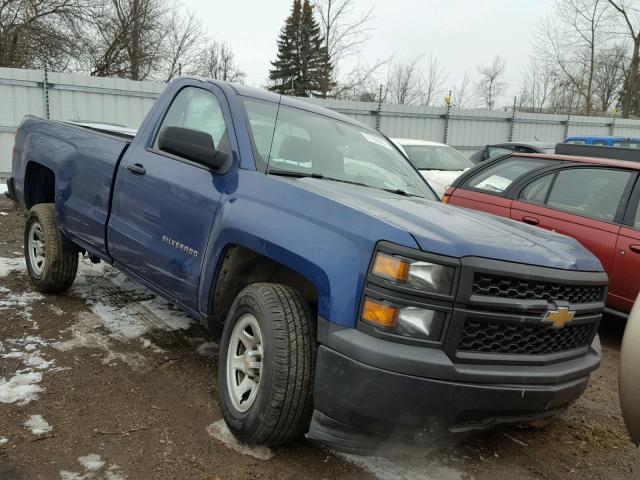 1GCNCPEH4FZ418098 - 2015 CHEVROLET SILVERADO BLUE photo 1