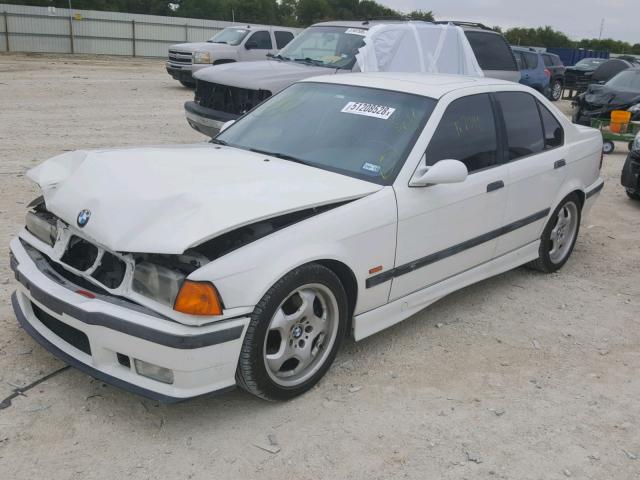 WBSCD0321VEE11363 - 1997 BMW M3 AUTOMAT WHITE photo 2