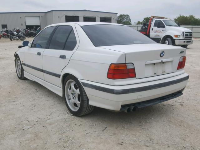 WBSCD0321VEE11363 - 1997 BMW M3 AUTOMAT WHITE photo 3