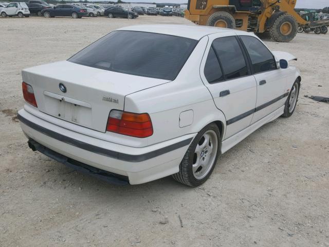 WBSCD0321VEE11363 - 1997 BMW M3 AUTOMAT WHITE photo 4