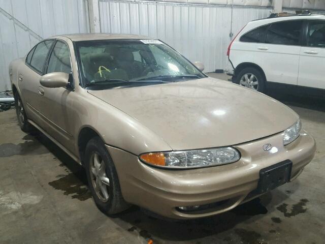 1G3NL52T51C111693 - 2001 OLDSMOBILE ALERO GL BEIGE photo 1