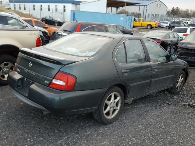 1N4DL01D8YC121627 - 2000 NISSAN ALTIMA XE GREEN photo 4