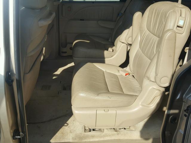 5FNRL38645B422502 - 2005 HONDA ODYSSEY EX BEIGE photo 6