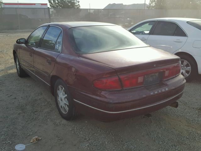 2G4WB52K1W1456842 - 1998 BUICK REGAL 勃艮第红 照片 3