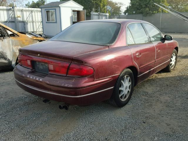 2G4WB52K1W1456842 - 1998 BUICK REGAL 勃艮第红 照片 4