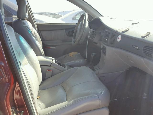 2G4WB52K1W1456842 - 1998 BUICK REGAL BURGUNDY photo 5