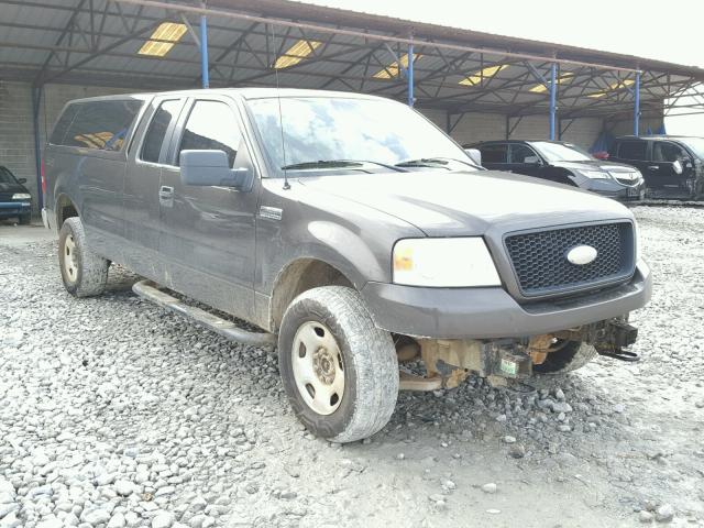 1FTVX14576NA44277 - 2006 FORD F150 BROWN photo 1