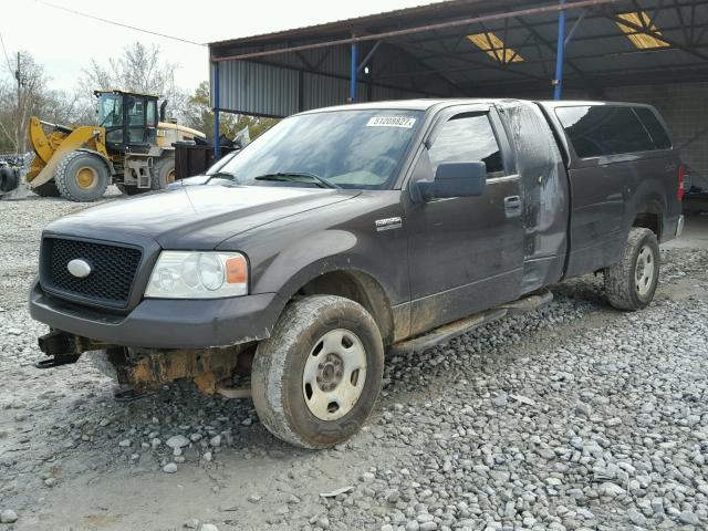 1FTVX14576NA44277 - 2006 FORD F150 BROWN photo 2