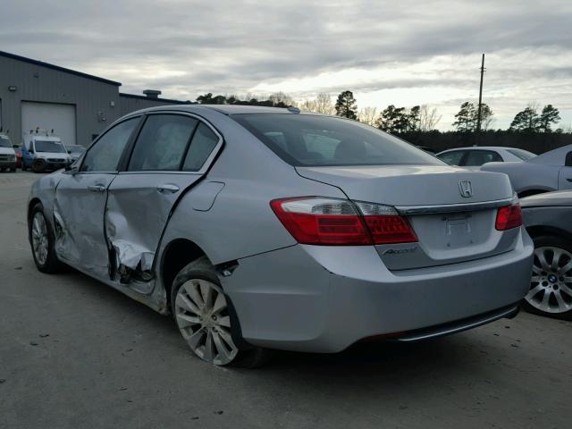 1HGCR2F88EA183601 - 2014 HONDA ACCORD EXL SILVER photo 3