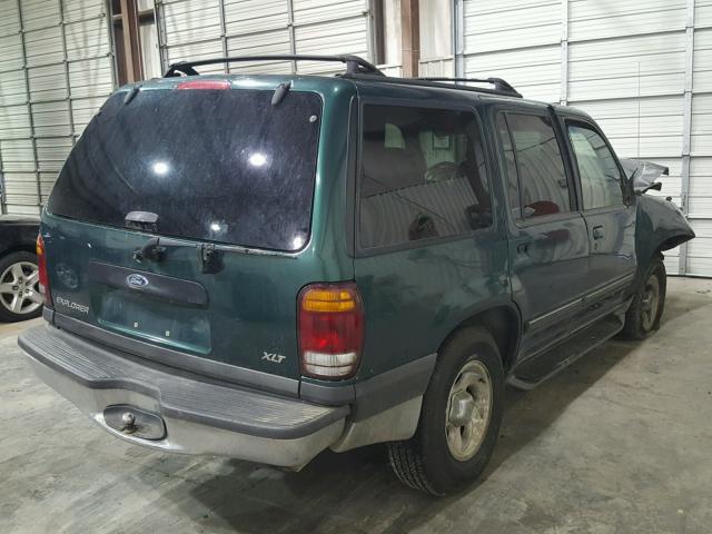 1FMZU32X6XZA70630 - 1999 FORD EXPLORER GREEN photo 4