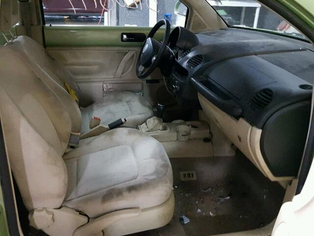 3VWCF21C7XM432301 - 1999 VOLKSWAGEN NEW BEETLE 绿色 照片 5