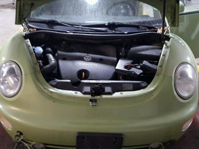3VWCF21C7XM432301 - 1999 VOLKSWAGEN NEW BEETLE 绿色 照片 7