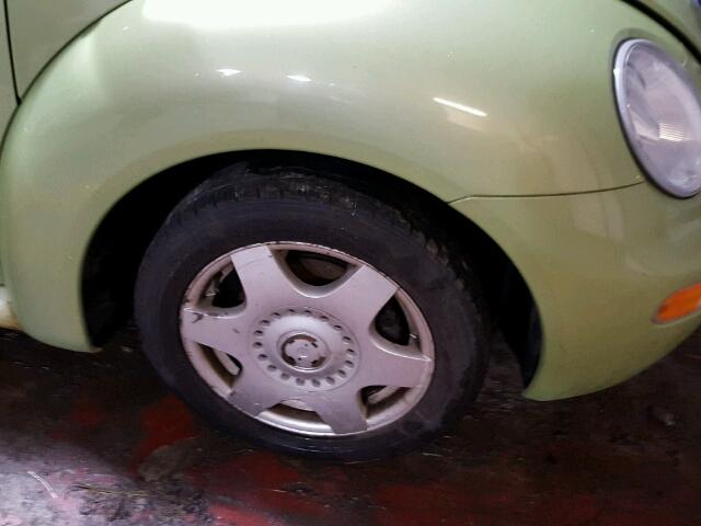 3VWCF21C7XM432301 - 1999 VOLKSWAGEN NEW BEETLE 绿色 照片 9