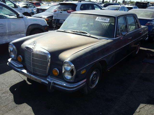 000000280SE006555 - 1972 MERCEDES-BENZ 280 SE BLUE photo 2