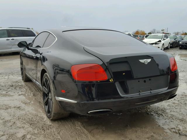 SCBFR7ZAXCC072334 - 2012 BENTLEY CONTINENTA BLACK photo 3