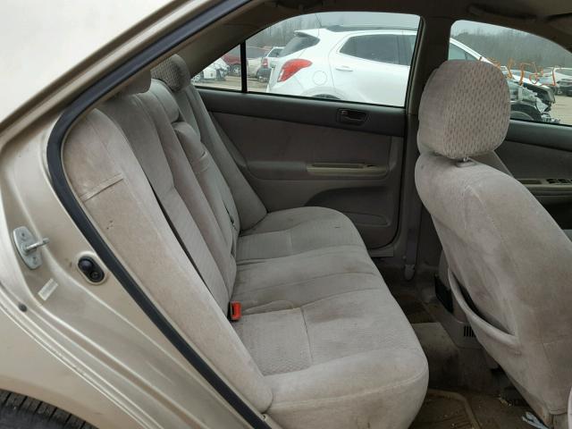 4T1BE32K53U172608 - 2003 TOYOTA CAMRY LE BEIGE photo 6