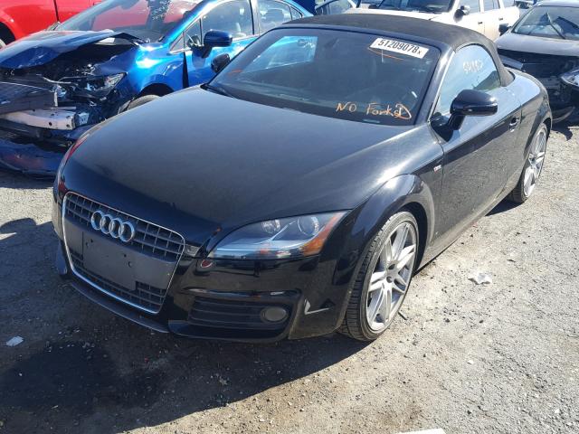 TRULF38J791004456 - 2009 AUDI TT BLACK photo 2