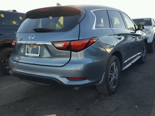 5N1DL0MN4HC506094 - 2017 INFINITI QX60 SILVER photo 4