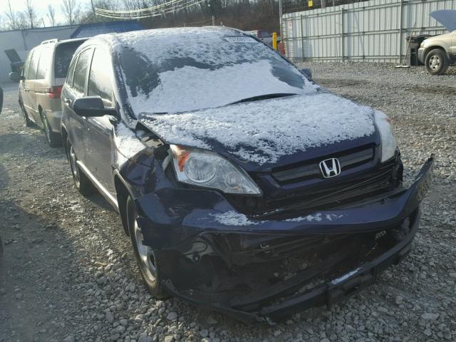 5J6RE48369L030169 - 2009 HONDA CR-V LX BLUE photo 1