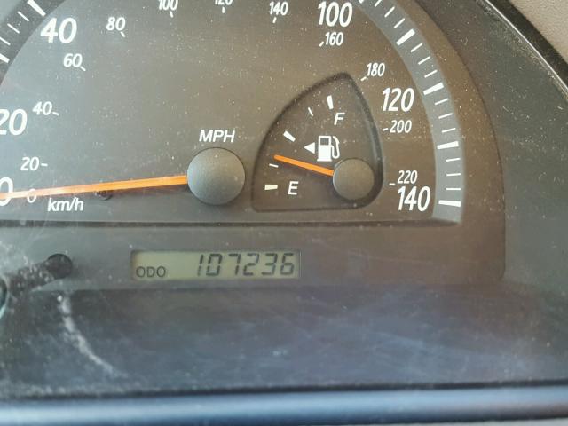 JTDBE30K240261617 - 2004 TOYOTA CAMRY LE ბურგუნდია ფოტო 8