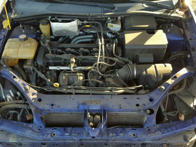 3FAFP31N95R115520 - 2005 FORD FOCUS ZX3 BLUE photo 7