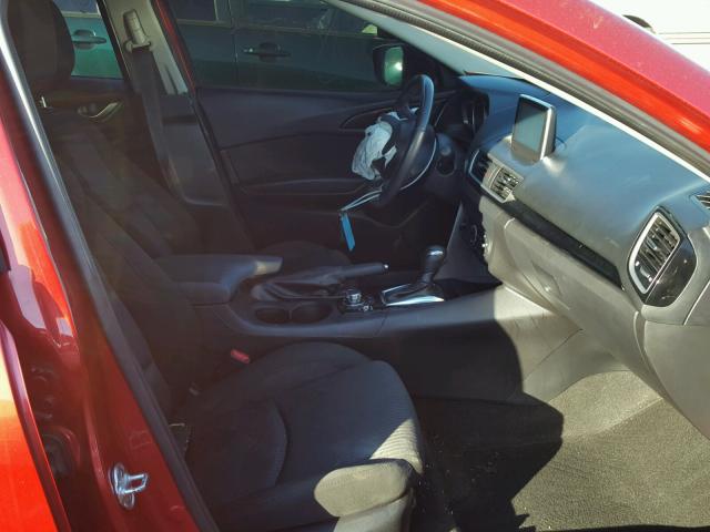 JM1BM1V74F1260316 - 2015 MAZDA 3 TOURING RED photo 5