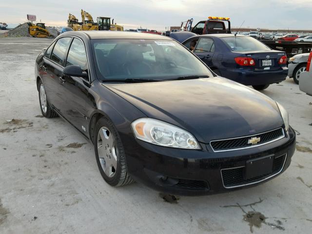 2G1WD58C269417962 - 2006 CHEVROLET IMPALA SUP BLACK photo 1