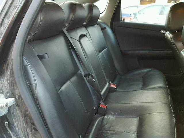 2G1WD58C269417962 - 2006 CHEVROLET IMPALA SUP BLACK photo 6