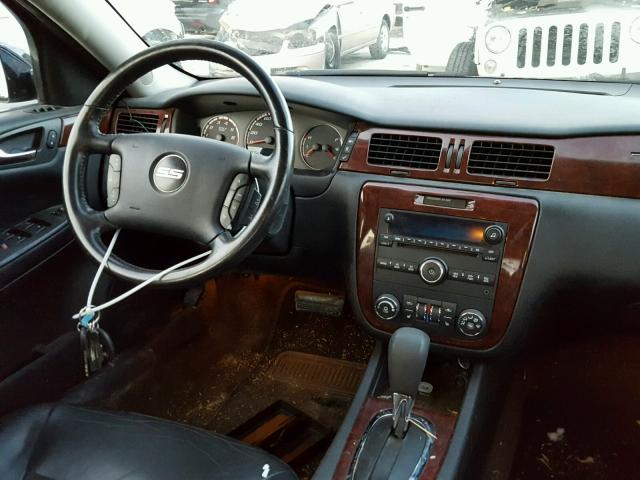 2G1WD58C269417962 - 2006 CHEVROLET IMPALA SUP BLACK photo 9