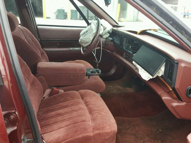 1G4HP52K4XH402041 - 1999 BUICK LESABRE CU BURGUNDY photo 5