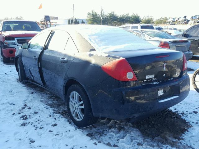 1G2ZG558064212286 - 2006 PONTIAC G6 SE1 BLACK photo 3