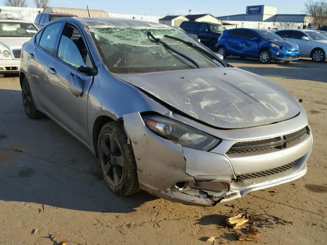 1C3CDFBAXGD634983 - 2016 DODGE DART SXT SILVER photo 1