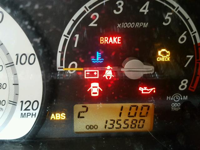 JTKKT604840045191 - 2004 TOYOTA SCION XA BLACK photo 8