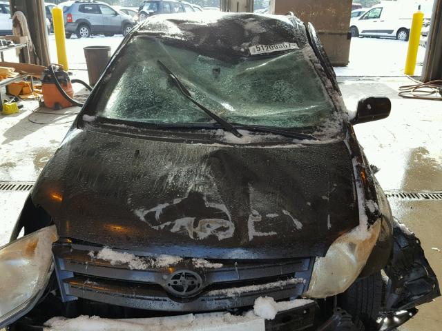 JTKKT604840045191 - 2004 TOYOTA SCION XA BLACK photo 9