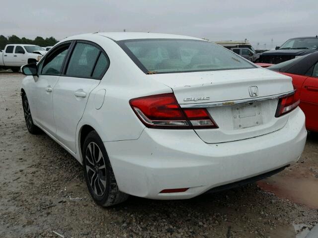 19XFB2F87FE052755 - 2015 HONDA CIVIC EX 白色 照片 3