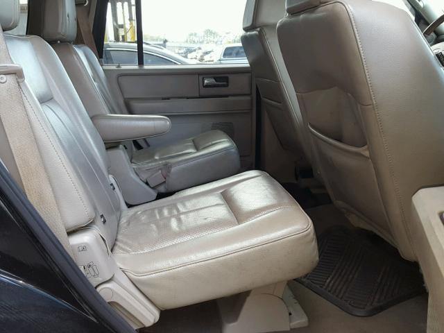 1FMFU19597LA25745 - 2007 FORD EXPEDITION BLACK photo 6