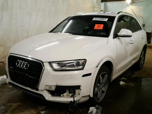 WA1EFCFS3FR012169 - 2015 AUDI Q3 PREMIUM WHITE photo 2